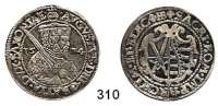 Deutsche Münzen und Medaillen,Sachsen August 1553 - 15861/4 Taler 1574 HB, Dresden.  7,25 g.  Keilitz/Kahnt 96.