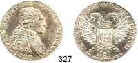 Deutsche Münzen und Medaillen,Sachsen Friedrich August III. 1763 - 1806 (1827)2/3 Taler 1792 auf das Reichsvikariat, Dresden.  13,99 g.  Kahnt 1160.  Buck 184.