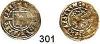 Deutsche Münzen und Medaillen,Pommern Bogislaw X. 1474 - 1523Witen 1518, Stettin.  0,76 g.  Old. 15 a.  Dannenberg 428.