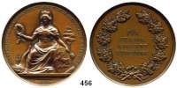M E D A I L L E N,Landwirtschaft Hannover,  Bronzemedaille 1881 (Brehmer).  Allgemeine Land- und Forstwirtschaftliche Ausstellung.  Für hervorragende Leistung.  59,4 mm.  97,77 g.
