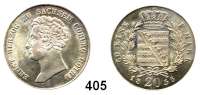 Deutsche Münzen und Medaillen,Sachsen - Coburg und - Gotha Ernst I. (1806) 1826 - 1844 20 Kreuzer 1836.  AKS 78.  Jg. 261.