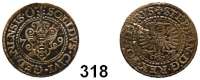 Deutsche Münzen und Medaillen,Danzig, Stadt Stephan Báthory 1577 - 1586 Schilling 1579.  1,02 g.  Dutkowski/Suchanek 128 I.