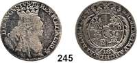 Deutsche Münzen und Medaillen,Preußen, Königreich Friedrich II. der Große 1740 - 1786 Preußische Münzen im Namen Friedrich August II. von Sachsen.  18 Gröscher  1754 EC, Leipzig o. a..  5,43 g.  Kluge K 19.2.  Olding 479.  Kahnt 687.