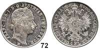 Österreich - Ungarn,Habsburg - Lothringen Franz Josef I. 1848 - 1916 Gulden 1858 M, Mailand  Frühwald 1449.