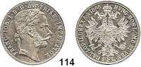 Österreich - Ungarn,Habsburg - Lothringen Franz Josef I. 1848 - 1916 Gulden 1866 A, Wien  Frühwald 1480.