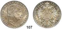 Österreich - Ungarn,Habsburg - Lothringen Franz Josef I. 1848 - 1916 Vereinstaler 1865 E, Karlsburg.  Frühwald 1424.  Kahnt 352.  Jl. 312.  Dav. 21.