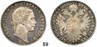 Österreich - Ungarn,Habsburg - Lothringen Franz Josef I. 1848 - 1916 Konventionstaler 1855 A, Wien.  Frühwald 1353.  Kahnt 350.  Jl. 296.  Dav. 17.