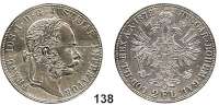 Österreich - Ungarn,Habsburg - Lothringen Franz Josef I. 1848 - 1916 Doppelgulden 1872, Wien.  Frühwald 1371.