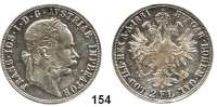 Österreich - Ungarn,Habsburg - Lothringen Franz Josef I. 1848 - 1916 Doppelgulden 1881, Wien.  Frühwald 1380.