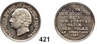 Deutsche Münzen und Medaillen,Sachsen (- Hildburghausen) - Altenburg Friedrich (1780-) 1826 - 1834 Silbermedaille 1830.  Auf sein 50jähriges Regierungsjubiläum.  Slg. Mb. 4264.  26,6 mm.  6,97 g.