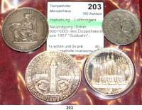 Österreich - Ungarn,Habsburg - Lothringen Franz Josef I. 1848 - 1916 Neuprägung (Silber 900/1000) des Doppeltalers von 1857 