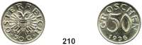 Österreich - Ungarn,Österreich Bundesstaat 1934 - 1938 50 Groschen 1936.  Schön 54.  KM 2854.