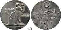 M E D A I L L E N,Städte Berlin Eisenmedaille o.J.  (Constantin Stark).  Medaille für opferwillige Hilfesleistungen in schwerer Kriegszeit die Stadt Berlin.  60 mm.  88,5 g.  Im Originaletui.