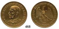 M E D A I L L E N,Personen Hitler, Adolf Bronzemedaille 1933 (Oskar Glöckler).  Auf die Machtergreifung.  Brustbild von vorn links. / Adler sprengt Ketten.  Colbert / Hyder C-30.  36 mm.  21,34 g. Rand: BAYER. HAUPTMÜNZAMT.