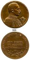 M E D A I L L E N,Olympiade Berlin 1916 (ausgefallen) Bronzemedaille o.J.  Dem Sieger im Olympia Prüfungskampf - Deutscher Reichsausschuss für olympische Spiele.  50,4 mm.
