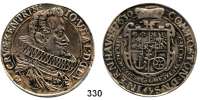 Deutsche Münzen und Medaillen,Eggenberg zu Ehrenhausen Johann Ulrich 1623 - 1634 Taler 1630, Prag.  28,6 g.  Dav. 3383.