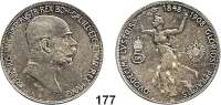 Österreich - Ungarn,Habsburg - Lothringen Franz Josef I. 1848 - 1916 5 Kronen 1908.  60jähriges Regierungsjubiläum.  Frühwald 2185.  Schön 12.  KM 2809.