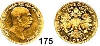 Österreich - Ungarn,Habsburg - Lothringen Franz Josef I. 1848 - 1916 20 Kronen 1908.  (6,09g fein).  60jähriges Regierungsjubiläum.  Frühwald 2183.  Schön 14.  KM 2811.  Fb. 515.  GOLD