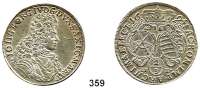 Deutsche Münzen und Medaillen,Sachsen Johann Georg IV. 1691 - 1694 2/3 Taler 1694 EPH, Leipzig.  17,32 g.  Clauss/Kahnt 666.  Slg. Mb. 1328.  Kohl 322.  Dav. 815.