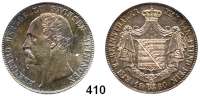 Deutsche Münzen und Medaillen,Sachsen - Meiningen Bernhard II. Erich Freund 1803 - 1866 Taler 1866, München.  Kahnt 505.  Thun 379.  AKS 184.  Jg. 450.  Dav. 838.