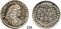 Deutsche Münzen und Medaillen,Brandenburg - Preußen Friedrich Wilhelm der Große Kurfürst 1640 - 1688 2/3 Taler 1683  LCS, Berlin.  19,25 g.  v.S. 290 var..  Dav. 248.