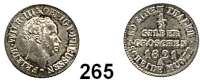 Deutsche Münzen und Medaillen,Preußen, Königreich Friedrich Wilhelm III. 1797 - 1840 1/2 Silbergroschen 1821 A.  Mit Punkt unter dem Kopf.  AKS 30.  Jg. 55.  Old. 187.