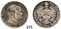 Deutsche Münzen und Medaillen,Preußen, Königreich Friedrich Wilhelm IV. 1840 - 1861 Taler 1861 A.  Sterbetaler.  Kahnt 379.  Thun 262.  AKS 78.  Jg. 84.  Dav. 775.