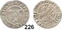 Deutsche Münzen und Medaillen,Bayern Albrecht IV. 1506 - 1520 Halbbatzen 1506, Landshut/München.  1,87 g.  Hahn 7.