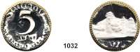 P O R Z E L L A N M Ü N Z E N,Münzen von anderen Deutschen Keramischen Fabriken Stuttgart 5 Mark 1921 weiß, Rand vergoldet, geschwärzt.  Menzel 24603.1