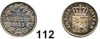 Deutsche Münzen und Medaillen,Bayern Maximilian II. 1848 - 1864 1 Kreuzer 1853.  AKS 155.  Jg. 58 b.