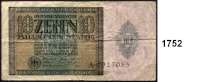 P A P I E R G E L D,Weimarer Republik  10 Billionen Mark 1.2.1924.  Serie A.  Ros. DEU-167.