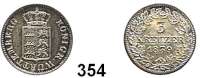 Deutsche Münzen und Medaillen,Württemberg, Königreich Wilhelm I. 1816 - 1864 3 Kreuzer 1839.  AKS 105.  Jg. 61.
