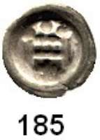 Deutsche Münzen und Medaillen,Deutscher Orden Anonym 14. Jahrhundert Hohlpfennig o.J.  0,18 g.  Vossberg 63.