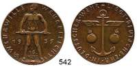 M E D A I L L E N,Medailleur Karl Goetz  Bronzemedaille 1935.  Wehrwille - Wehrpflicht.  Kienast 507.  36 mm.  19,74 g.