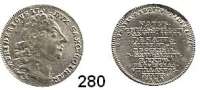 Deutsche Münzen und Medaillen,Sachsen - Gotha - Altenburg Friedrich II. 1691 - 1732 Groschen 1732, Gotha.  2,04 g.  Auf seinen Tod.  Steguweit 272.  Schön 52.