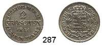 Deutsche Münzen und Medaillen,Sachsen - Coburg und Gotha Ernst I. 1826 - 1844 2 Groschen 1841.  AKS 88.  Jg. 270.