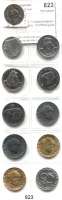 Notmünzen; Marken und Zeichen,0 Aachen (Rheinprovinz) LOT von 11 verschiedenen Notmünzen.  10 Pfennig bis 2 Mark.