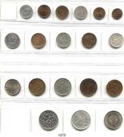 AUSLÄNDISCHE MÜNZEN,Moçambique  Typensammlung von 19 verschiedenen Münzen.  Darunter 4 Silbermünzen.