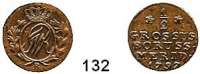 Deutsche Münzen und Medaillen,Preußen, Königreich Friedrich Wilhelm II. 1786 - 1797 1/2 Groschen 1797 B.  2,03 g.  Prägung für Südpreußen.  Jg. 173.  Old. 30.  v.S. 212.