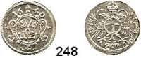Deutsche Münzen und Medaillen,Regensburg, Stadt Ferdinand III. 1637 - 1657 1 Kreuzer 1640.  0,82 g.