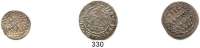 Deutsche Münzen und Medaillen,L O T S     L O T S     L O T S  Mainz, I Albus 1656; Hessen-Darmstadt, II Albus 1703 und Trier, III Albus 1715.  LOT 3 Stück.