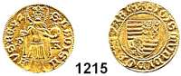 AUSLÄNDISCHE MÜNZEN,Ungarn Sigismund 1387 - 1437 Goldgulden o.J. P-K.  3,56 g.  Fb. 10.  GOLD