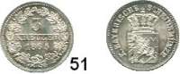 Deutsche Münzen und Medaillen,Bayern Ludwig II. 1864 - 1886 3 Kreuzer 1865.  AKS 182.  Jg. 97.