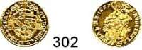 Deutsche Münzen und Medaillen,Salzburg, Erzbistum Guidobald von Thun und Hohenstein 1654 - 1668 1/4 Dukat 1659.  0,87 g.  Zöttl 1783.  Probszt 1467.  GOLD