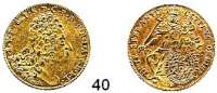 Deutsche Münzen und Medaillen,Bayern Maximilian II. Emanuel 1679 - 1726 Max d´or 1720, München.  6,51 g.  Hahn 206.  Fb. 226.  GOLD