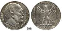M E D A I L L E N,Personen Bismarck, Fürst Otto von Moderne Silbermedaille o.J. (Holl/ 1000).  Kopf n. r. / Reichsadler.  40,2 mm.  24,84 g.