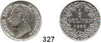 Deutsche Münzen und Medaillen,Württemberg, Königreich Wilhelm I. 1816 - 1864 1/2 Gulden 1860.  AKS 86.  Jg. 69.