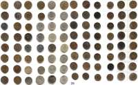 Österreich - Ungarn,Habsburg - Lothringen LOTS       LOTS       LOTS Album mit 258 ungarischen Münzen.  Franz Josef I. bis Republik.  Darunter 5 Silbermünzen.  --Bitte besichtigen--