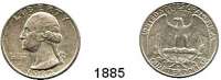 AUSLÄNDISCHE MÜNZEN,U S A  Quarter Dollar 1932 S.  Schön 168.3.  KM 164.
