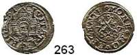 Deutsche Münzen und Medaillen,Riga, Stadt Freie Stadt 1562 - 1581 Schilling 1577.  0,97 g.  Kruggel/Baublyte 1577/4.2.2.